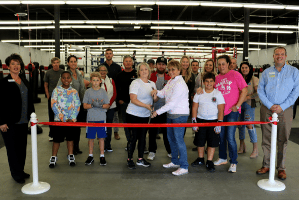 beast boxing ribbon cutting