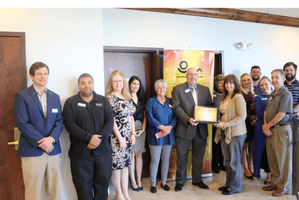 group photo at american heart association