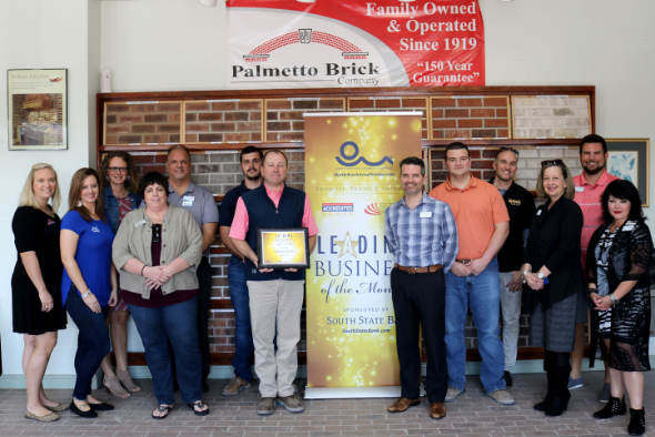 group photo at palmetto brick